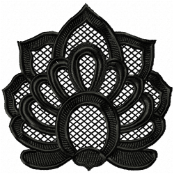 Lace Embroidery Design 6